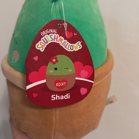 Shadi the Cactus 8” Valentine’s Squishmallow 2023 - Picture 4 of 6